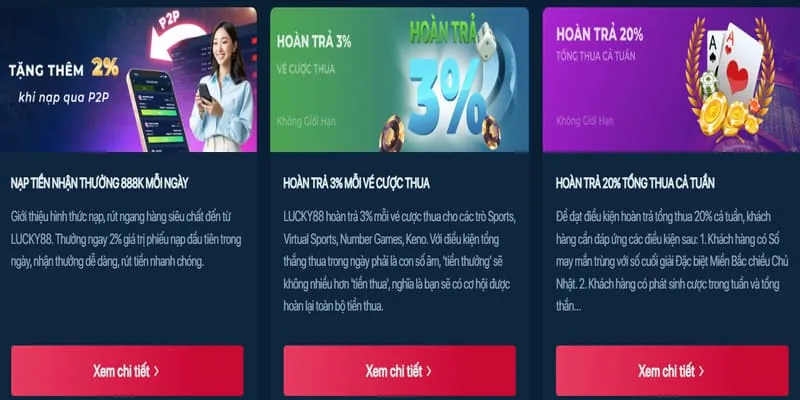 Thưởng Nạp Tiền Hàng Ngày Hubet